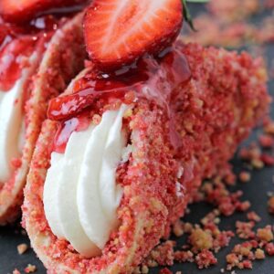 Strawberry Crunch Tacos